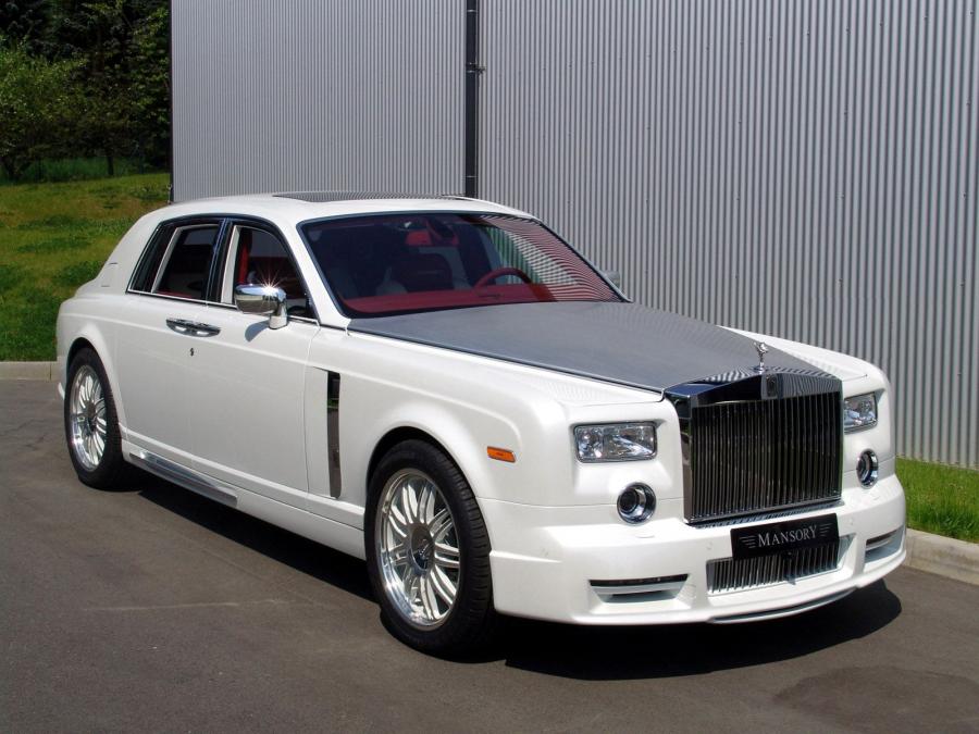  Rolls-Royce Phantom White by Mansory 2010 года  (фото 1 из 10)